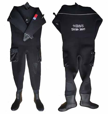 高密度氯丁橡胶材质干式潜水服 / 干式潜水衣-0801-01